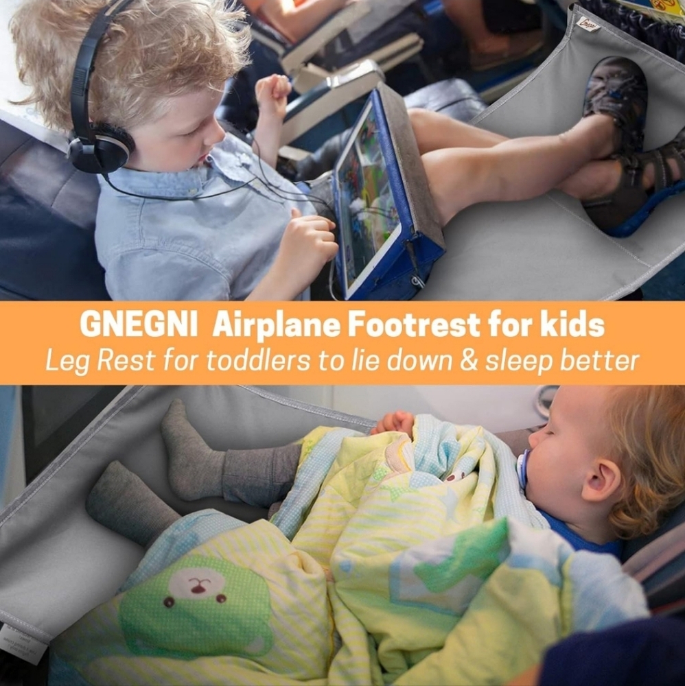 ✈️ Airplane Kids Footrest, Portable for Flights
